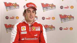 Formule 1: itw Fernando Alonso (pilote Ferrari)