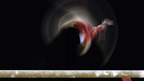 La gymnastique donne comme toujours droit à de magnifiques images.