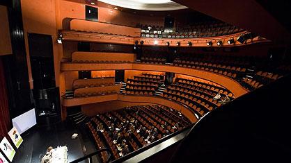 La salle de l'Opéra de Lausanne.