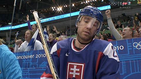 JO Vancouver / Hockey (finale 3e place): Finlande – Slovaquie. 1-0 par Salo pour la Finlande