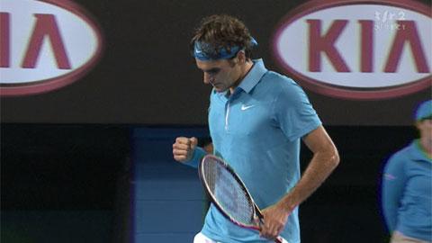 Tennis / Open d'Australie, Finale: Federer prend pour la deuxième fois le service d'Andy Murray et remporte la première manche