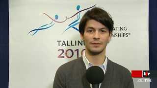 Patinage artistique: entretien avec Stéphane Lambiel, médaillé d'argent des championnats européens de Tallin