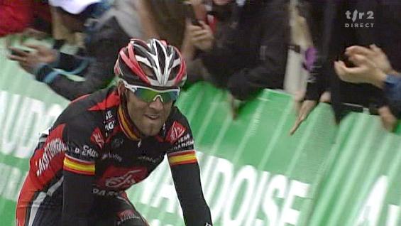 Cyclisme / Tour de Romandie (5e ét. Sion-Sion): à l'arrivée, coup double pour Valverde, vainqueur d'étape et final