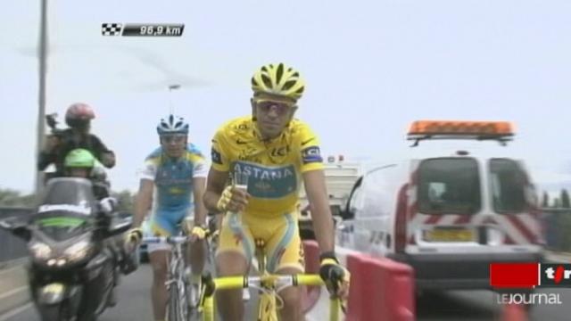 Des résultats anormaux ont été relevés lors d'un contrôle antidopage sur Alberto Contador lors du dernier Tour de France qu'il a remporté