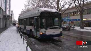 A Genève, la neige a passablement perturbé la circulation des transports publics