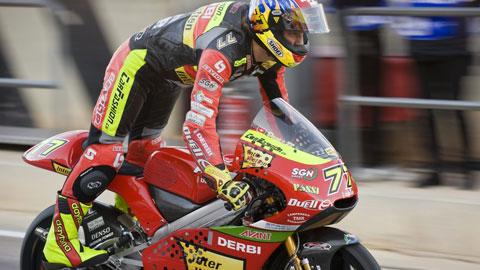 Aegerter semble avoir trouvé ses marques d'entrée en Moto2.