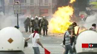 Grèce: les émeutes ont causé la mort de trois personnes mercredi à Athènes