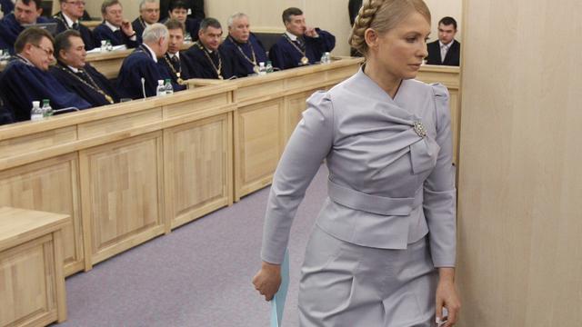 La candidate malheureuse à l'élection présidentielle renonce à recourir devant les tribunaux ukrainiens.