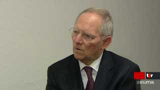 Secret bancaire: entretien avec Wolfgang Schäuble, ministre allemand des Finances