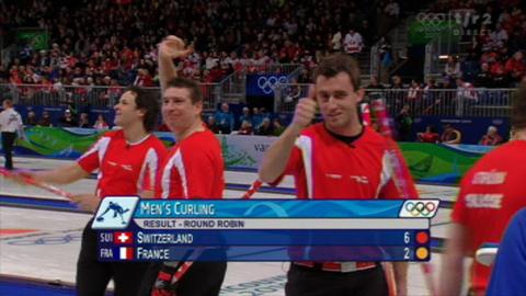 JO Vancouver / Curling: Les Suisses se qualifient pour les demi-finales du tournoi olympique en battant les Français (6-2).