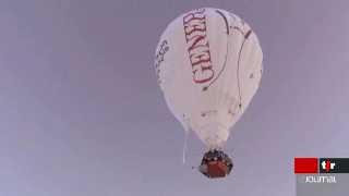 L'aventurier Jean-Louis Etienne, 63 ans, a décollé de Norvège pour une traversée en solitaire du pôle nord en ballon