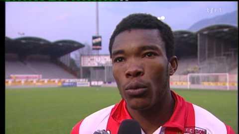 Football / Super League: itw Geoffrey Serey Dié (joueur FC Sion)