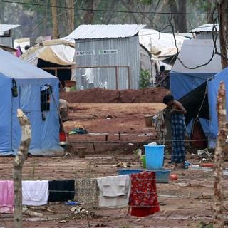 Après le démantèlement de la rébellion des Tigres tamouls, de nombreux civils sri-lankais ont dû vivre dans des camps de réfugiés.