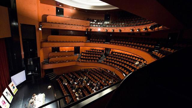 La salle de l'Opéra de Lausanne.