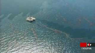 Etats-Unis: la marée noire qui menace les côtes de la Louisiane a été décrétée "catastrophe nationale"