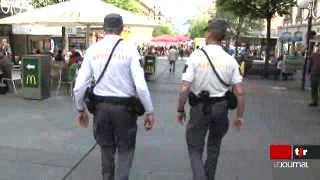 Genève: la police renforce sa présence au centre-ville