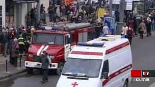 Moscou a été frappée par des attentats ce matin, au moins 36 personnes ont été tuées dans le métro