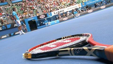 Tennis / Open d'Australie: Roger Federer – Albert Montanes. L'Espagnol se défend bec et ongles