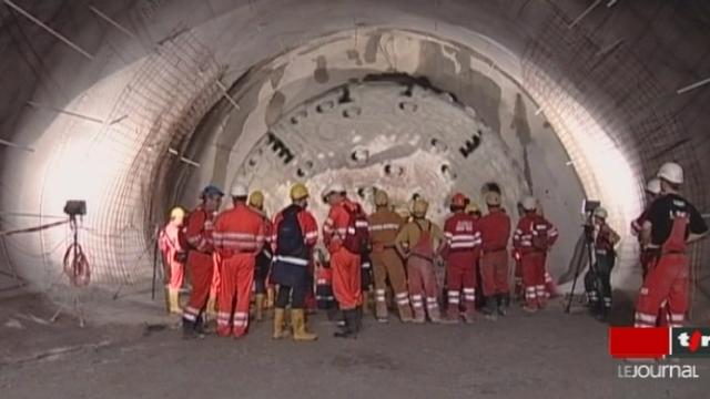 Suisse: le perçement du tunnel du Gothard, le plus long du monde, est quasiment achevé