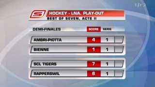 Hockey / LNA (playout): classement