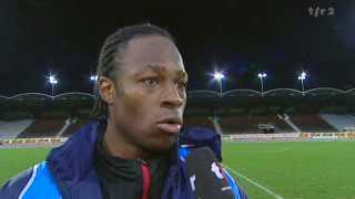 Football / Super League (27e j): itw Emile Mpenza (Sion)