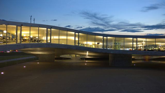 Le Learning Center récemment inauguré était l'une des attractions du week-end.