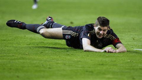 Gerrard et les "Reds" se sont pris les pieds dans le tapis de Madrid.