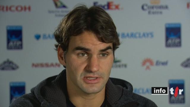 Tennis: Roger Federer s'apprête à se lancer dans les Masters de Londres