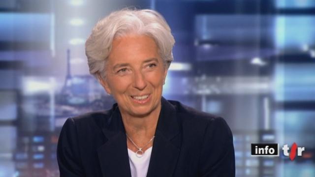 La ministre française Christine Lagarde a été élue à la tête du Fonds monétaire international