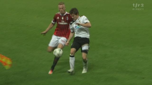 Football / Ligue des Champions (groupe H/2e journée): Milan AC – Viktoria Plsen (TCH) 2-0