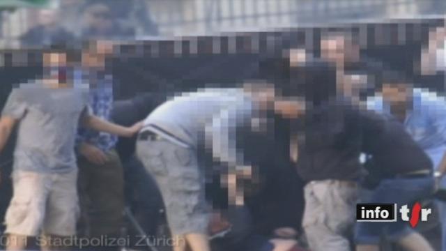 Violence dans les stades: la police zurichoise publie des images de vidéosurveillance afin d'identifier des hooligans