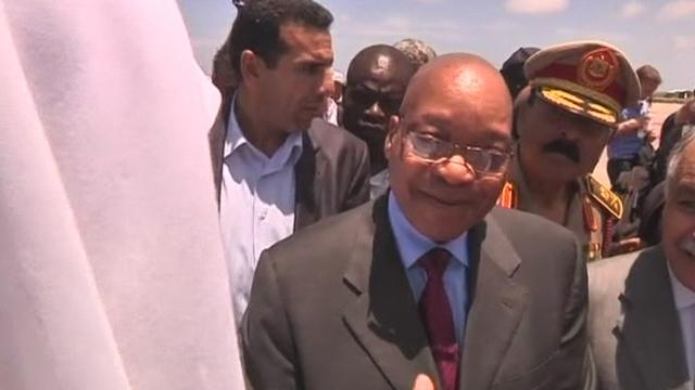 Séquences choisies - le président Zuma en Libye