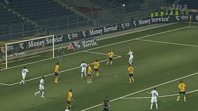 Football / Super League (36e j.): Zurich - Thoune (1-0)  et Young-Boys - Saint-Gall (4-2)