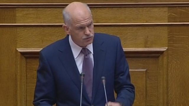 Le Premier ministre grec prône l'austérité