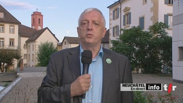 Assemblée des Verts à Neuchâtel: entretien avec Ueli Leuenberger, président Verts