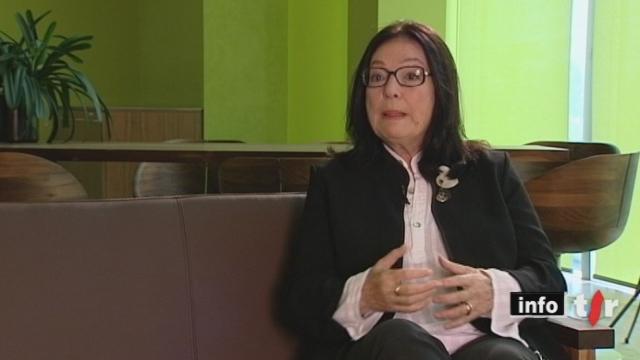 Situation économique de la Grèce: installée en Suisse, la chanteuse grecque Nana Mouskouri commente