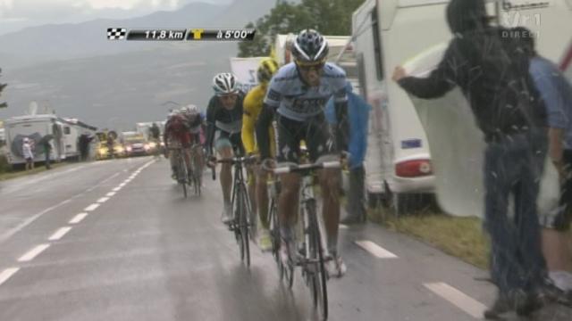 Cyclisme / Tour de France (16ème étape): Contador et Evans s'échappe. Les frères Schleck en difficulté.