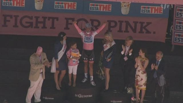 Cyclisme / Giro (21e étape): Alberto Contador s'adjuge son deuxième Giro après 2008