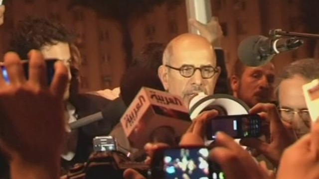 Mohamed ElBaradei appelle Moubarak à démissionner