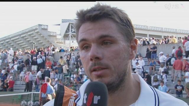 Tennis / Roland-Garros (2e tour) : Stanislas Wawrinka s'impose face à Thomas Schoorel