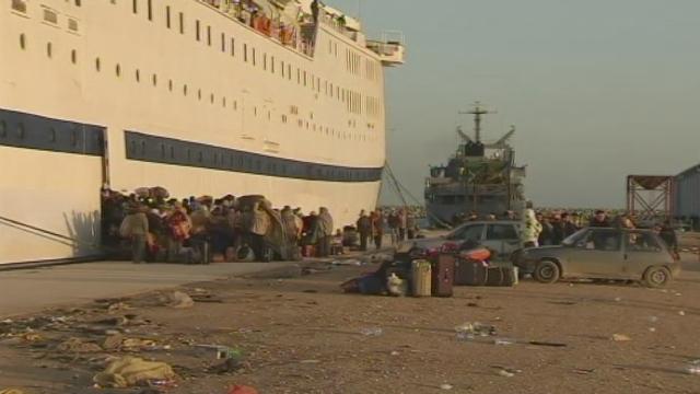 Crise humanitaire à la frontière libyenne
