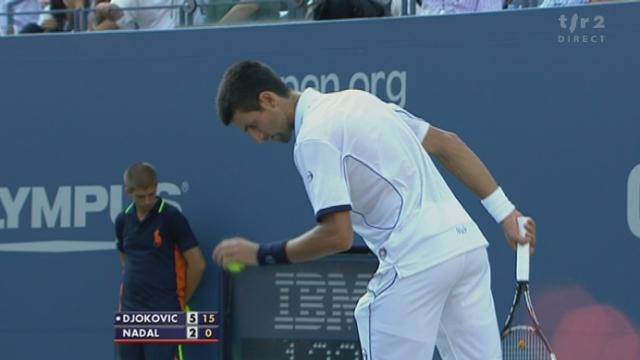 Tennis / US Open: Mené en début de set, Novak Djokovic enchaîne six jeux de suite pour remporter la première manche
