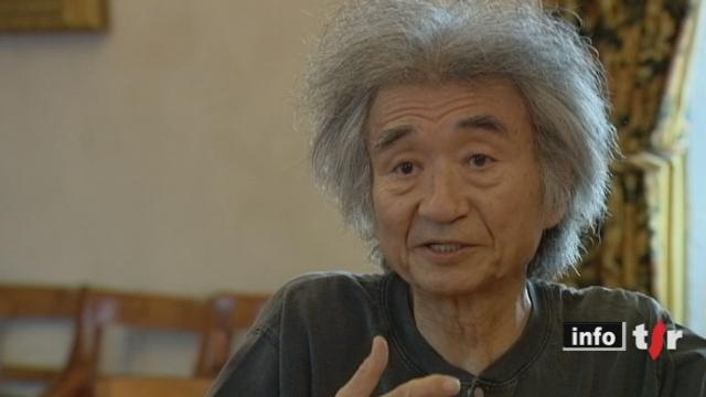 Le célèbre chef d'orchestre japonais Seiji Ozawa a créé en Suisse romande une académie de musique réservée à de jeunes solistes