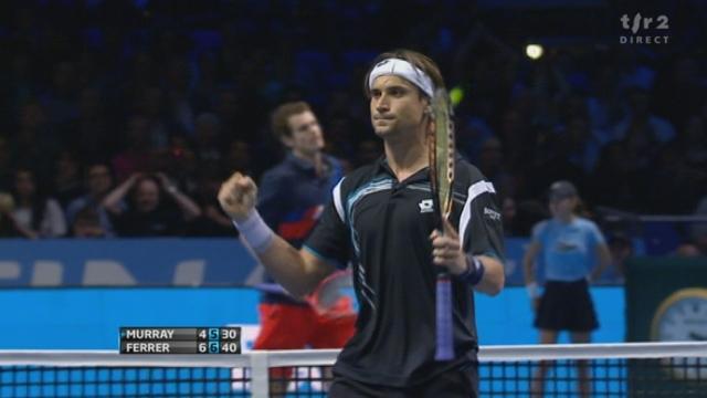 Tennis / Masters de Londres (groupe Djokovic) : Ferrer crée  la surprise et bat Murray 6-4, 7-5