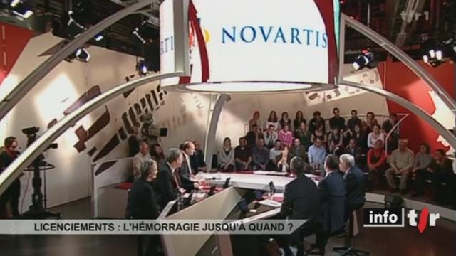 La mobilisation continue autour de l'usine de Novartis à Prangins que la multinationale veut fermer. Retour sur un extrait de l'émission "Infrarouge"