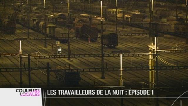 Métiers de la nuit/VD: rencontre avec des cheminots à la gare de Denges