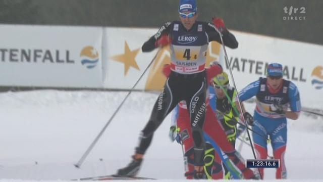 Ski nordique / Coupe du Monde à Sjusjön (NOR): dernier relais. Incroyable mais vrai: la Suisse prend la tête à 5,5 km de l'arrivée!