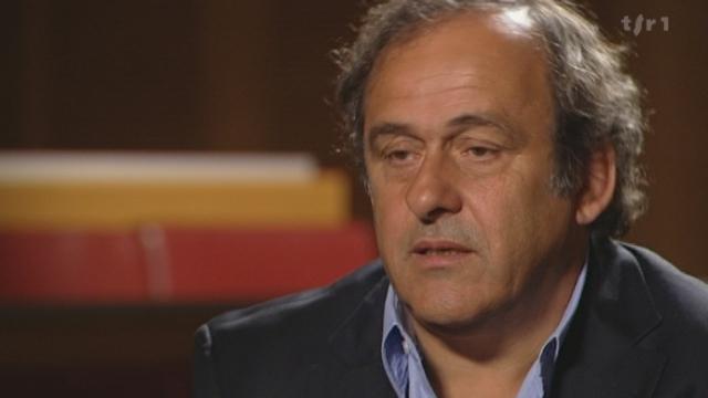 Football: interview de Michel Platini, président de l'UEFA (2/2)