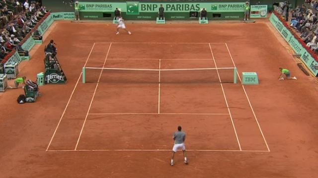 Tennis / Roland-Garros (1/16-finale): Wawrinka-Tsonga (4-6 6-7 7-6 6-2 6-3)