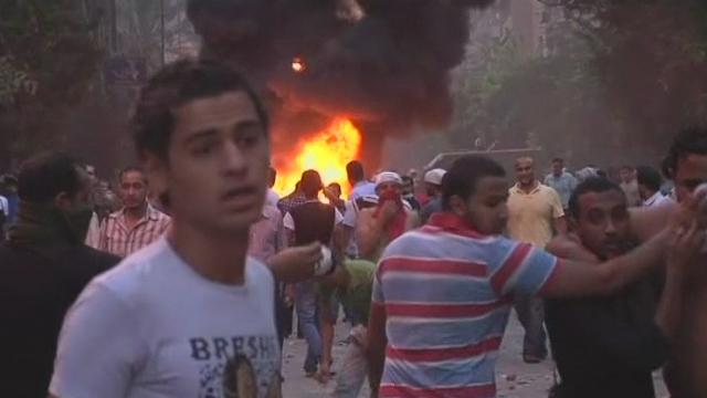 Affrontements sur la place Tahrir au Caire